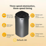 Automatic Aromatherapy Fragrance Diffuser - Black - Image 4