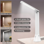 Rechargeable Foldable Portable LED Flashlight Desk Lamp - Image 4