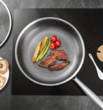 Frying Pan Stainless Steel  28 cm - Grey - Image 6