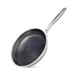 Frying Pan Stainless Steel  28 cm - Grey