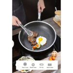 Frying Pan Stainless Steel  28 cm - Grey - Image 5