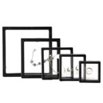 3D Floating Frame 18 by 18 - Black - Image 3
