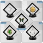 3D Floating Frame 12 by 12 - Black - Image 3