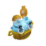 Miniwrap Cartoon 3D Sipper Water Bottle for Kids With Straw & Sling Strap - 550 ml  - Image 2