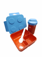 Building Block Lunch Box With Thermos - 1100 ml - Image 2