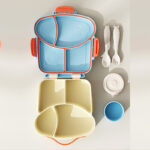 Little Surprise Box Bread Slice Themed Lunch Box - 900 ml - Image 6