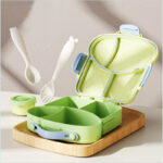 Little Surprise Box Bread Slice Themed Lunch Box - 900 ml - Image 5