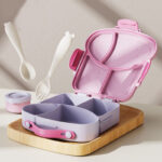 Little Surprise Box Bread Slice Themed Lunch Box - 900 ml - Image 4