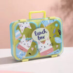 UV Printed 3-Grid Bento Lunch Box – 950 ml - Image 4