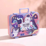 UV Printed 3-Grid Bento Lunch Box – 950 ml - Image 3
