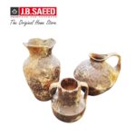 Rustic Ceramic Vase Set of 3