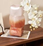 Decoration Gradient Geometric Glass Vase Set of 2 - Image 5