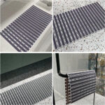 Non-Slip Bathtub & Shower Mat – 4 Colours Options ^ Grey White Green Beige  ^ - Image 9