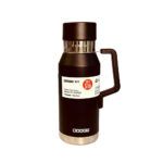 Vacuum Bottle – 1230 ml / 43.3 oz Stainless Steel – Black