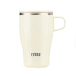 TYESO One-Hand Coffee Mug – 400 ml - White