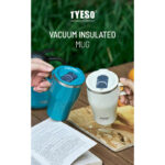 TYESO One-Hand Coffee Mug – 400 ml - White - Image 4