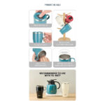 TYESO One-Hand Coffee Mug – 400 ml - Image 11