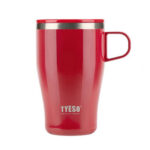 TYESO One-Hand Coffee Mug – 400 ml - Red