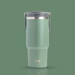 TYESO Vacuum Insulated Tumbler with Straw – 900 ml