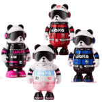 Wakawaka Double Insulated Panda Vacuum Bottle with Leak-Proof Lid ( 4 Colours Choices )