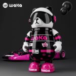 Wakawaka Double Insulated Panda Vacuum Bottle with Leak-Proof Lid ( 4 Colours Choices ) - Image 3