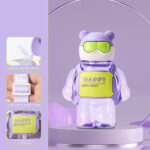 Cool Bear Outdoor Children Drinking Water Bottle with Strap - 800 ml - Image 3