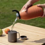 Sports Bottle with Handle And Straw - Image 5