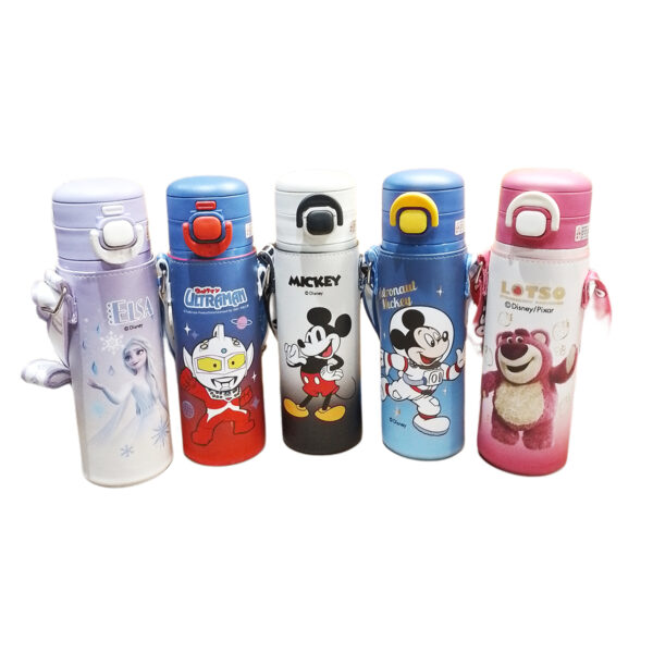 Water Bottle Kids Cartoon Character – 550 ml