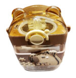 Cute Bear Cap Water Bottle – 470 ml - Image 2