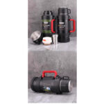Stainless Steel Vacuum Thermos 2000 ml -  In 4 Modern Gradient Colours - Image 8