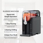 ORVICA Slushie Ice Cream Machine Frozen Juice Slushy Maker - Image 3