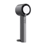 Handheld Cooling Mini Fan – Dark Grey - Image 4