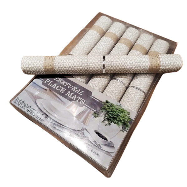 6-Piece Premium Table Placemats Set – 30 x 45 cm
