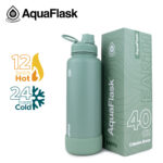 Aqua Flask Earth Collection – 40 oz - Celadon Green
