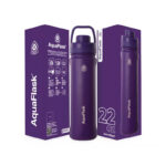 Aquaflask Wide Mouth Sports Lid Bottle – 22oz Amethyst