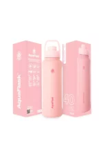 Aquaflask Wide Mouth Sports Lid Bottle – 40 oz Blush