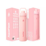 Aquaflask Wide Mouth Sports Lid Bottle – 22oz Blush
