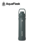 Aquaflask Wide Mouth Sports Lid Bottle – 22oz Graphite