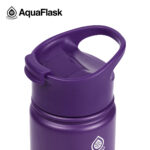Aqua Flask Regular Double Wall Insulated Bottle 14 oz – Amethyst - Image 3