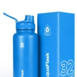 Aqua Flask Double Wall Insulated Bottle 32 oz – Malibu Blue