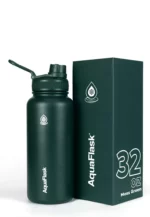 Aqua Flask Double Wall Insulated Bottle 32 oz – Moss Green