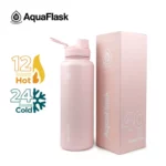 Aqua Flask Regular Lid Bottle 40 Oz- Ballet Pink