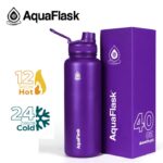 Aqua Flask Regular Lid Bottle 40 Oz - Amethyst