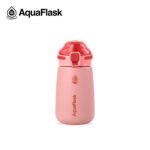 Aqua Flask Mallows Collection 12 oz - Peach