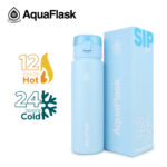 Aqua Flask SIP Bottle  24 oz - Powder Blue