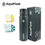 Aqua Flask SIP Bottle  24 oz - Graphite