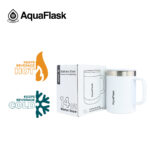 Aqua Flask Insulated Mug 14 oz - Winter Snow