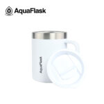 Aqua Flask Insulated Mug 14 oz - Winter Snow - Image 2