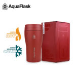 Aqua Flask Slate Cup Collection 12 oz - Brick Red