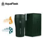 Aqua Flask Slate Cup Collection 12 oz - Moss Green